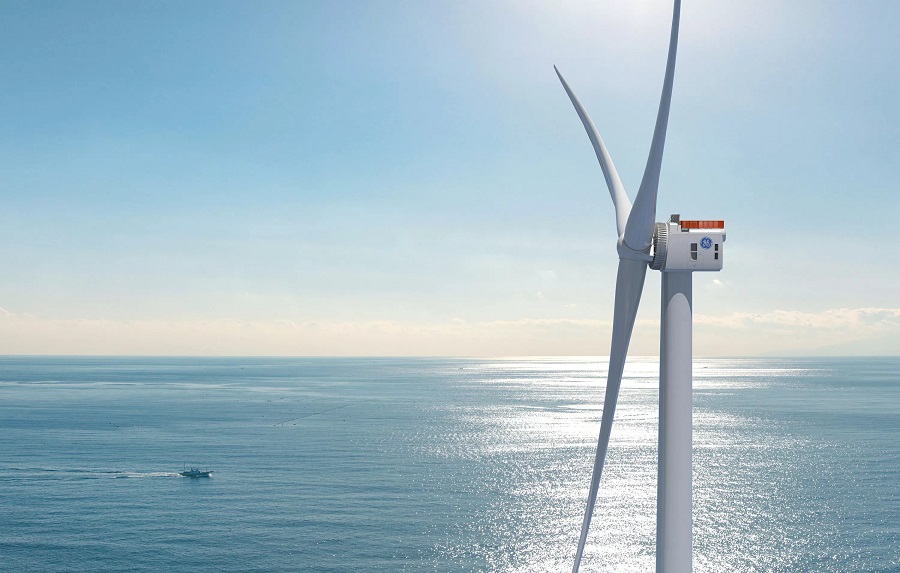 GE Halliade X offshore wind turbine for Dogger Bank