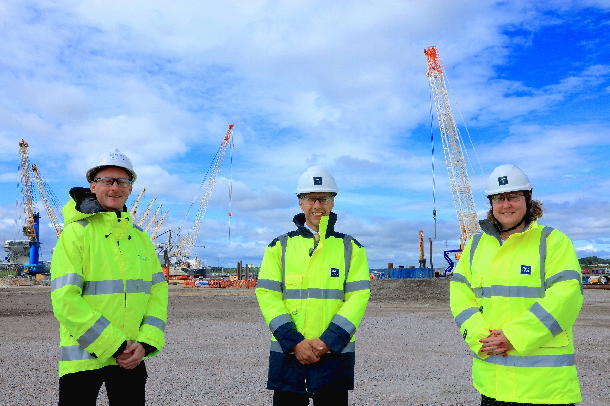 Port of Tyne Impresses Energy Minister