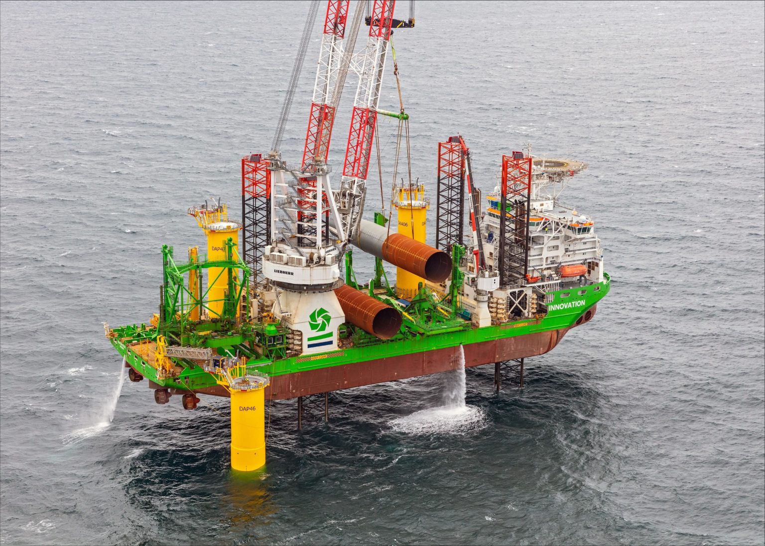 Campaign begins to install 277 turbine foundation monopiles and transition pieces across three phases of Dogger Bank Wind Farm