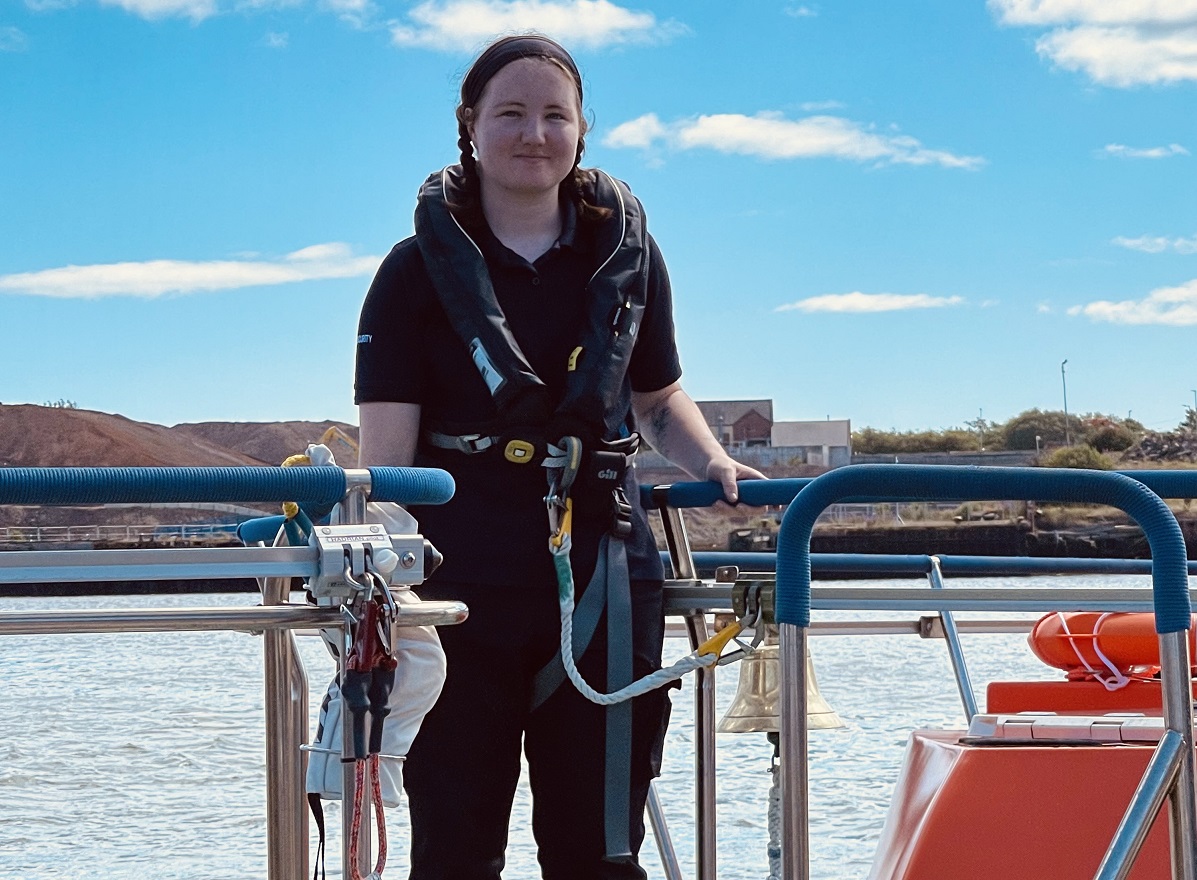 Port of Tyne Marine Apprentice, Rebecca Finlay