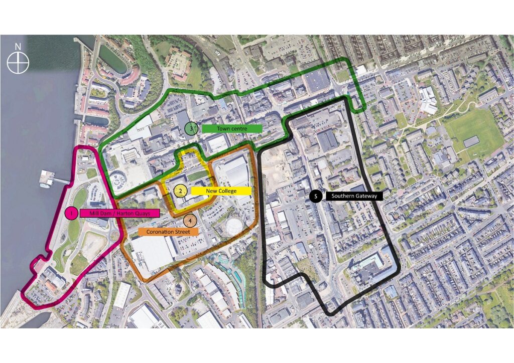 Sub areas of South Tyneside plan