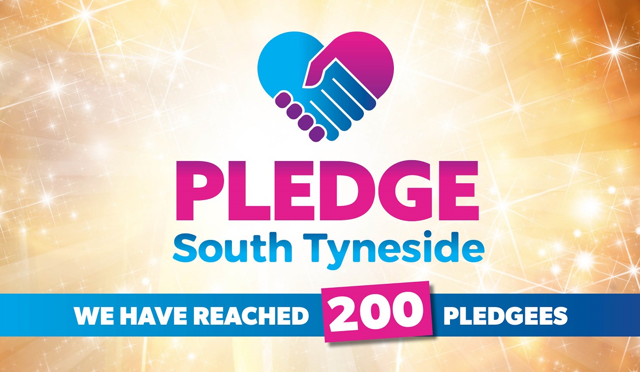 Celebrating 200 South Tyneside Pledgees