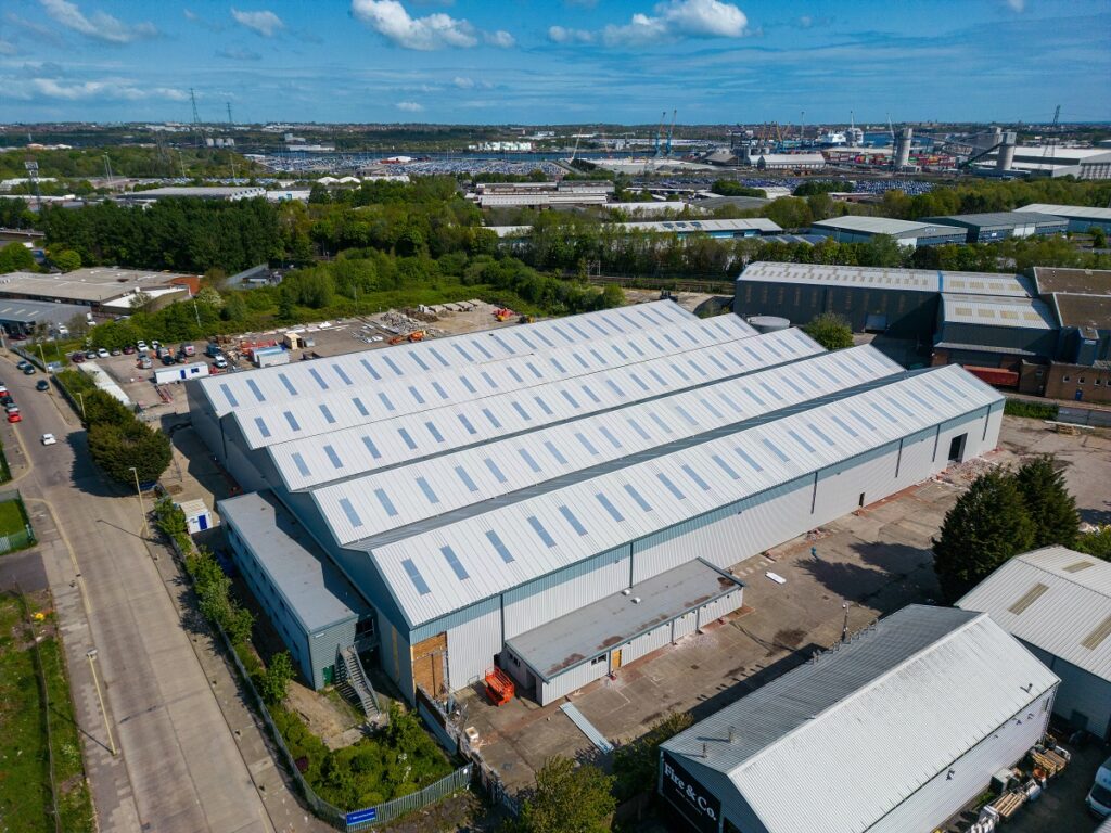 The Shaftesbury Avenue site situated on the Simonside Industrial Estate in South Tyneside