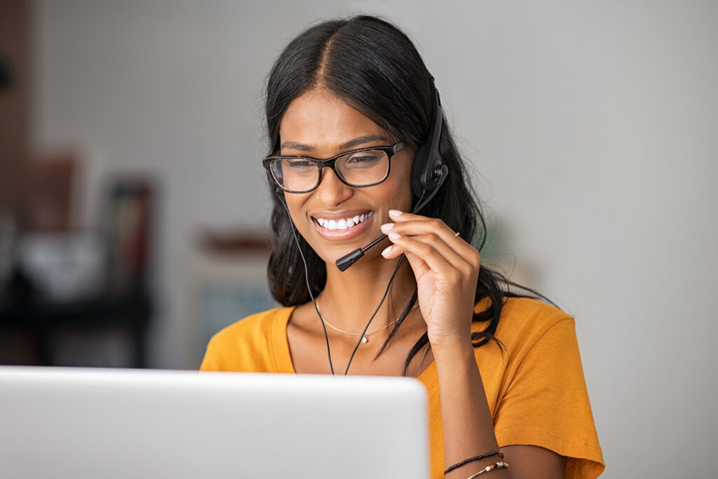 Business Centre worker on call