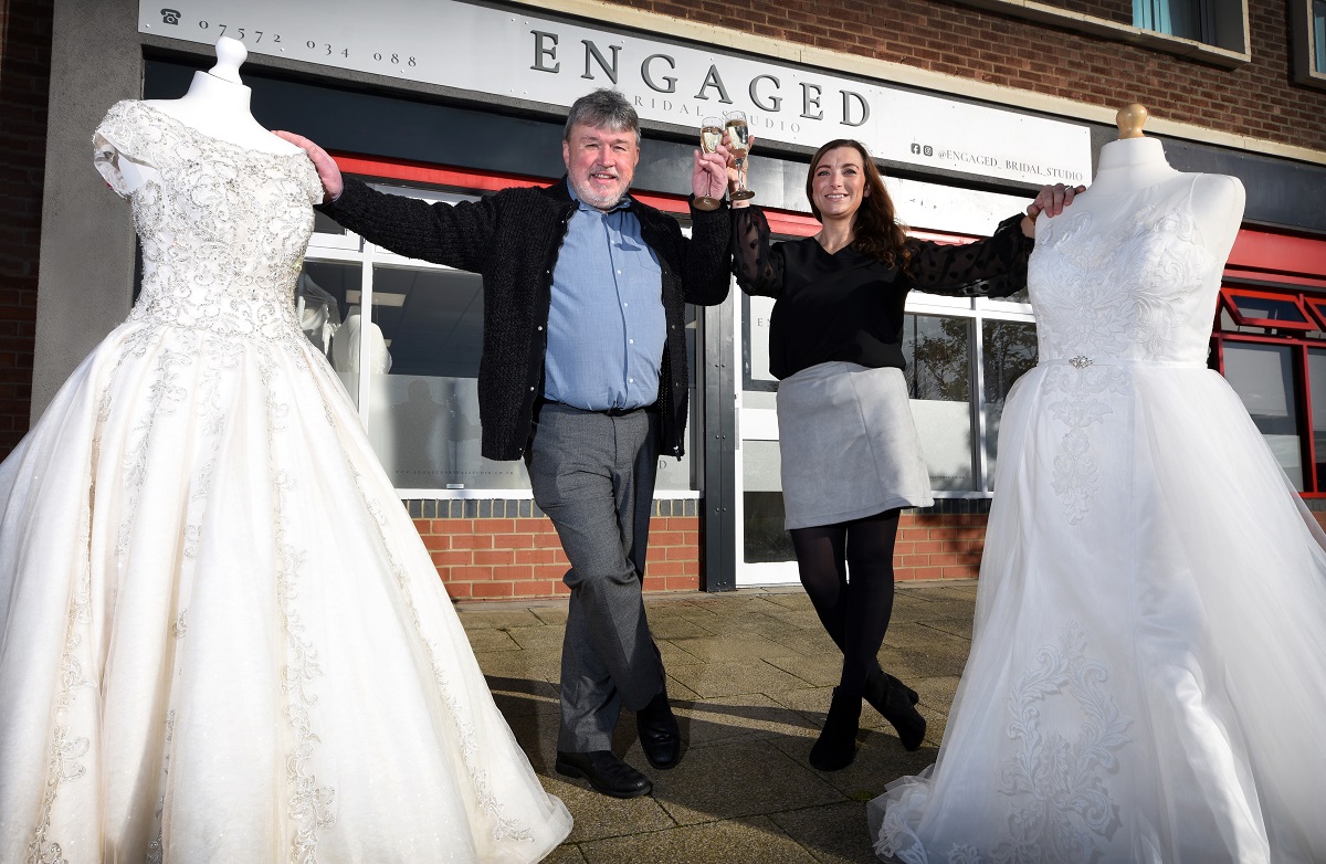 Engaged Bridal Studio, with TEDCO