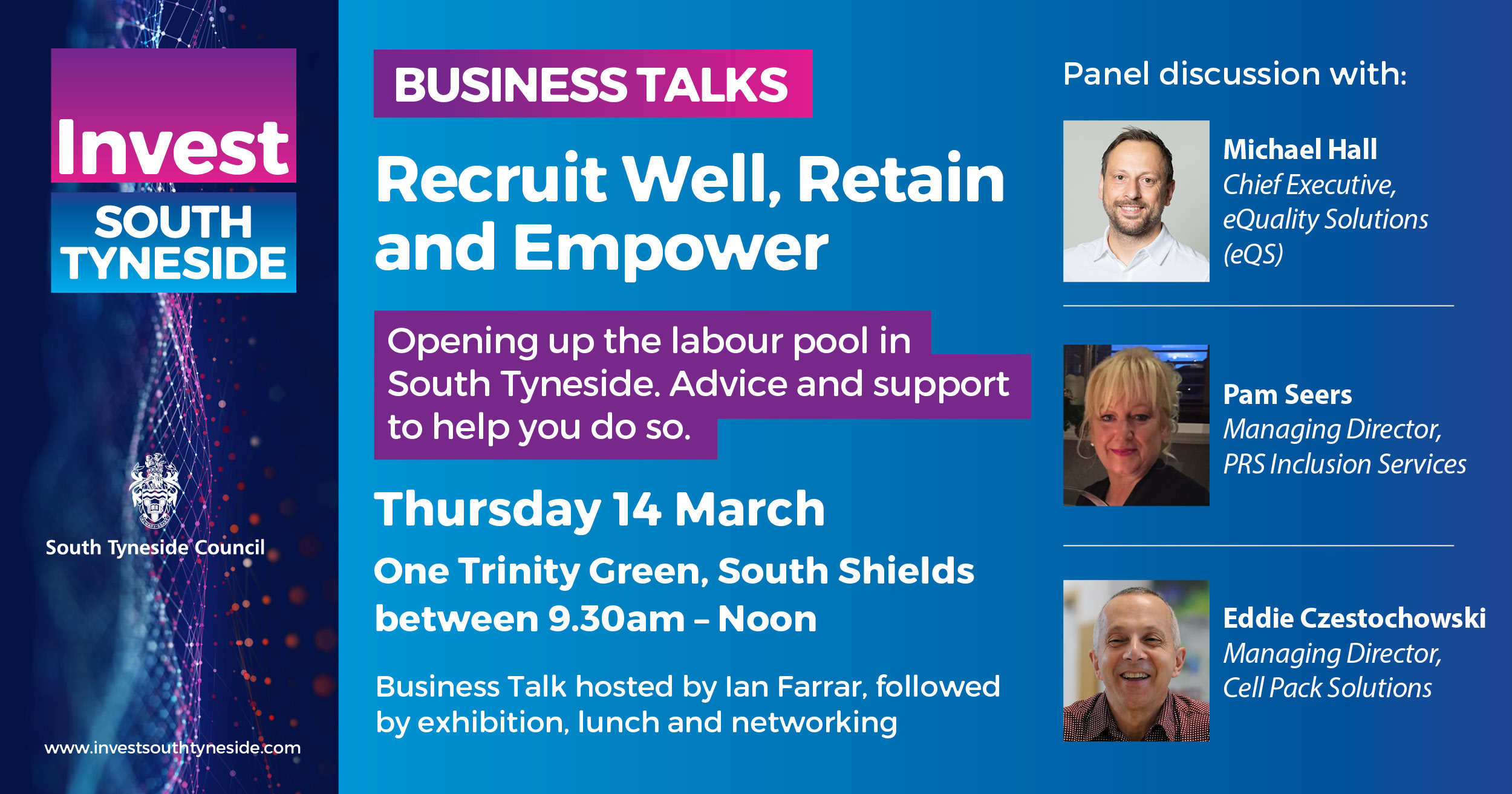 Recruit Well, Retain and Empower Business Talk