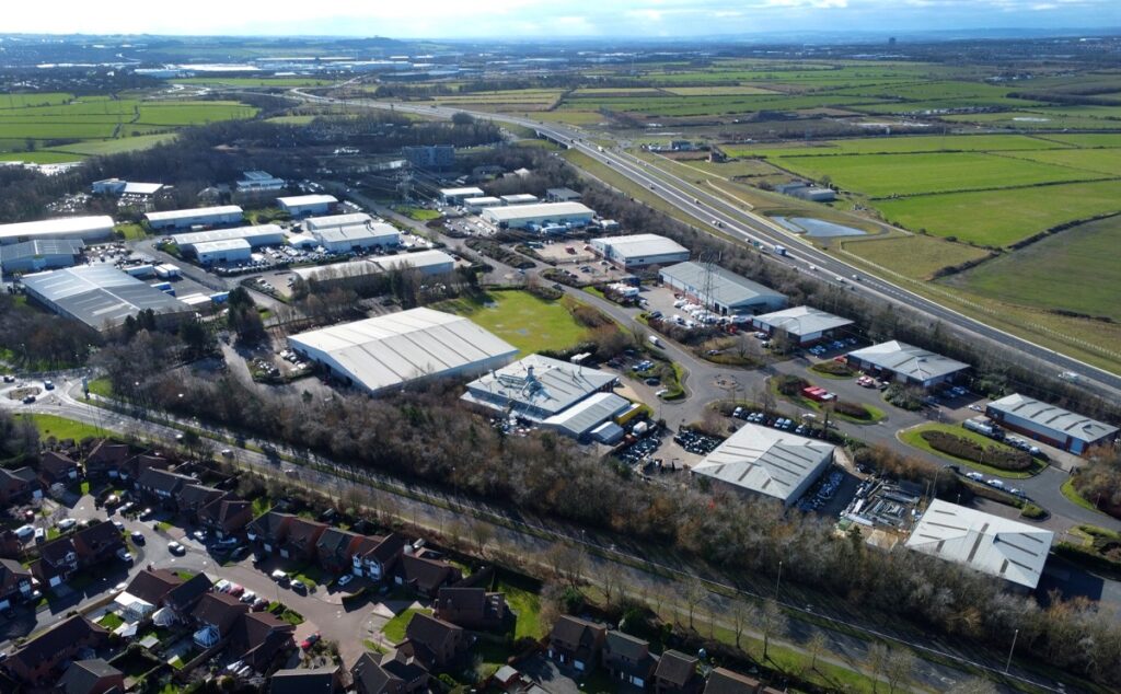 Boldon Business Park Aerial Shot