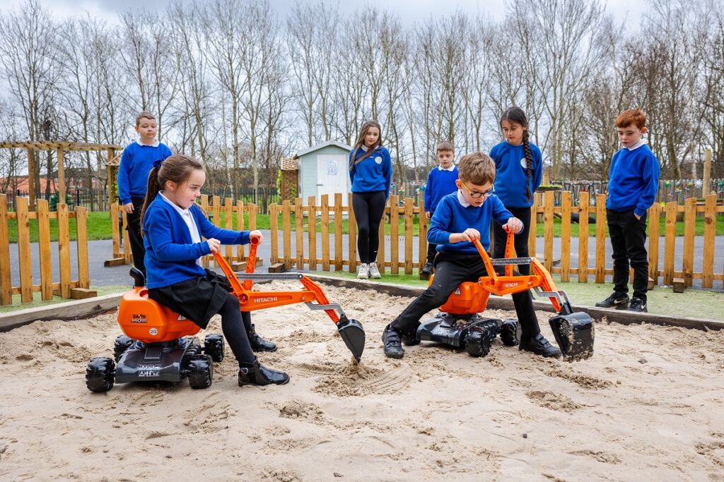 Children at Toner Avenue Primary School