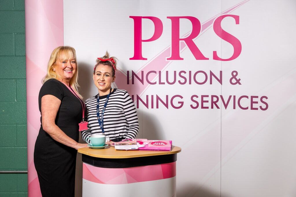 Pam Seers is the Managing Director of PRS Inclusion with Kirsty Kelly, Work Placement Officer at South Tyneside College