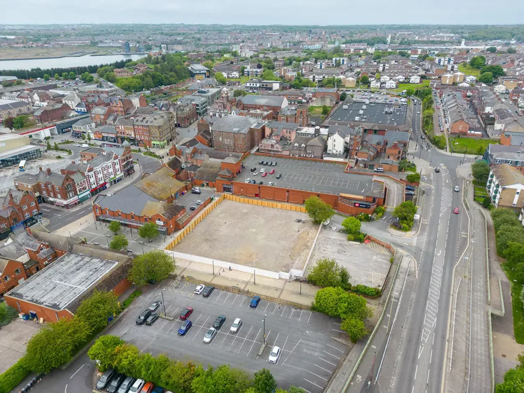 Development opportunity, Prince George Square, South Shields