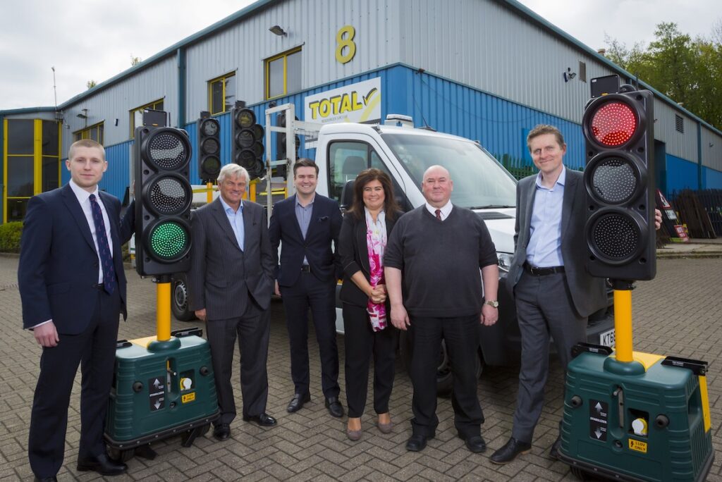 Total Resources. Left to right: John Connolly, Nick Owen, Ian Wilson, Paula McGrath, Les Thompson and Wayne Thomas