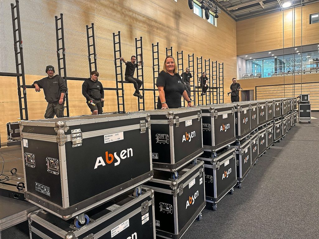 Jacqui Chapman with JC Events Team at the Foundation of Light