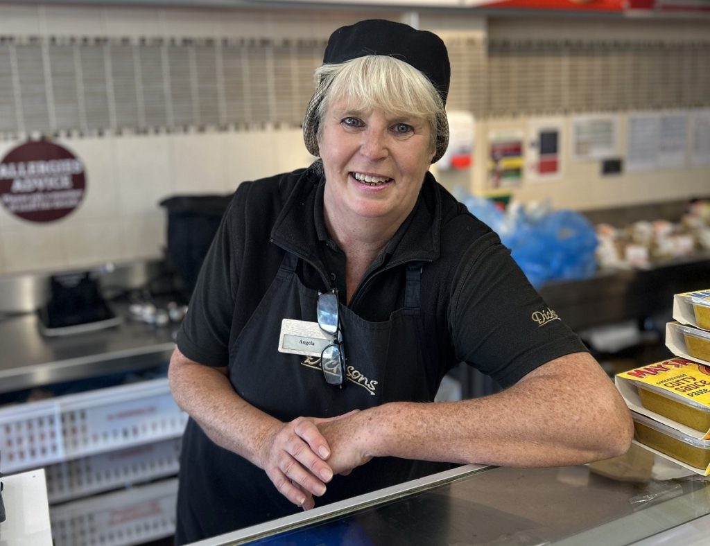 Angela McNeil, Dicksons