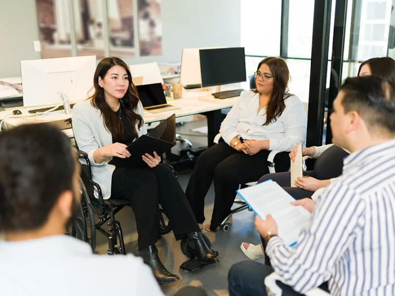 Disability confidence and support