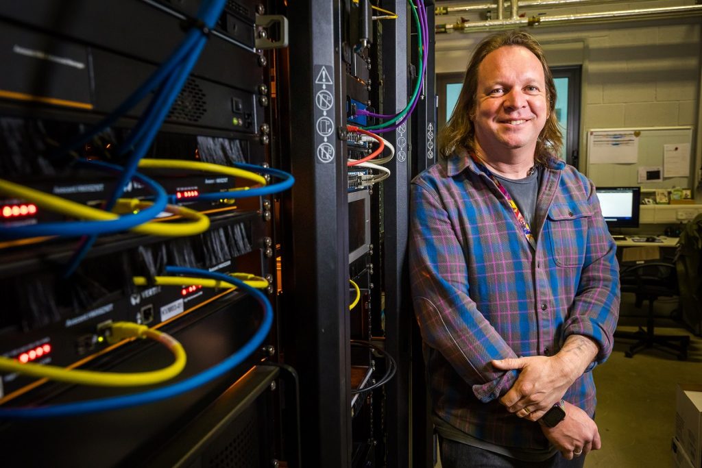 DB Show Control & Automation based at One Trinity Green, South Shields. Photo of Technical Director and owner David Birchall