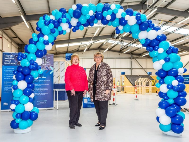 Cllr Margaret Meling, lead member for economic growth and transport and Cllr Tracey Dixon, Leader of South Tyneside Council