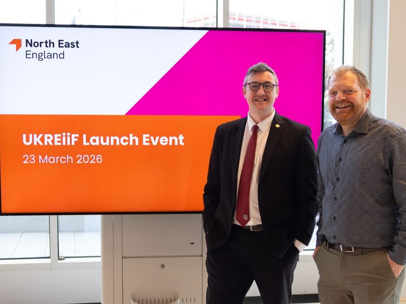 Cllr Michael Mordey, Leader of Sunderland City Council, and Phil Witcherley, Director of and Economic Growth anhd Development from North East Combined Authority