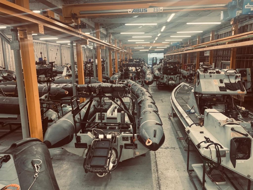 Pac 24 vessels being worked on in UK Docks' Gosport facility.