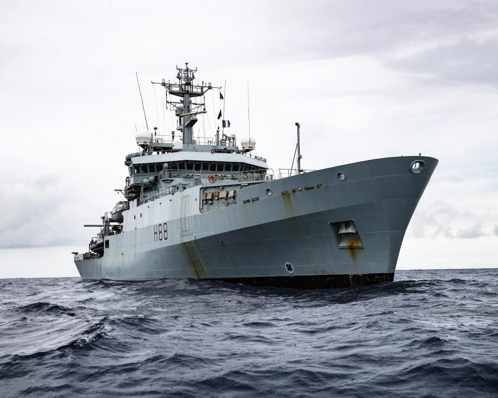 HMS Enterprise - from her days on active service for the Royal Navy