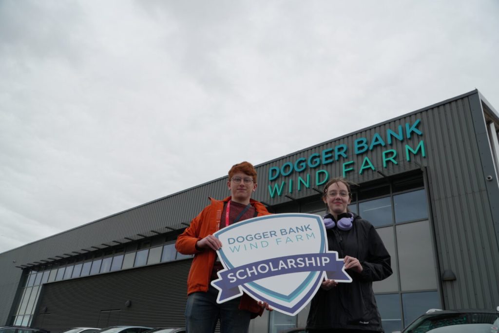Harry and Tiana at the Dogger Bank O&M base