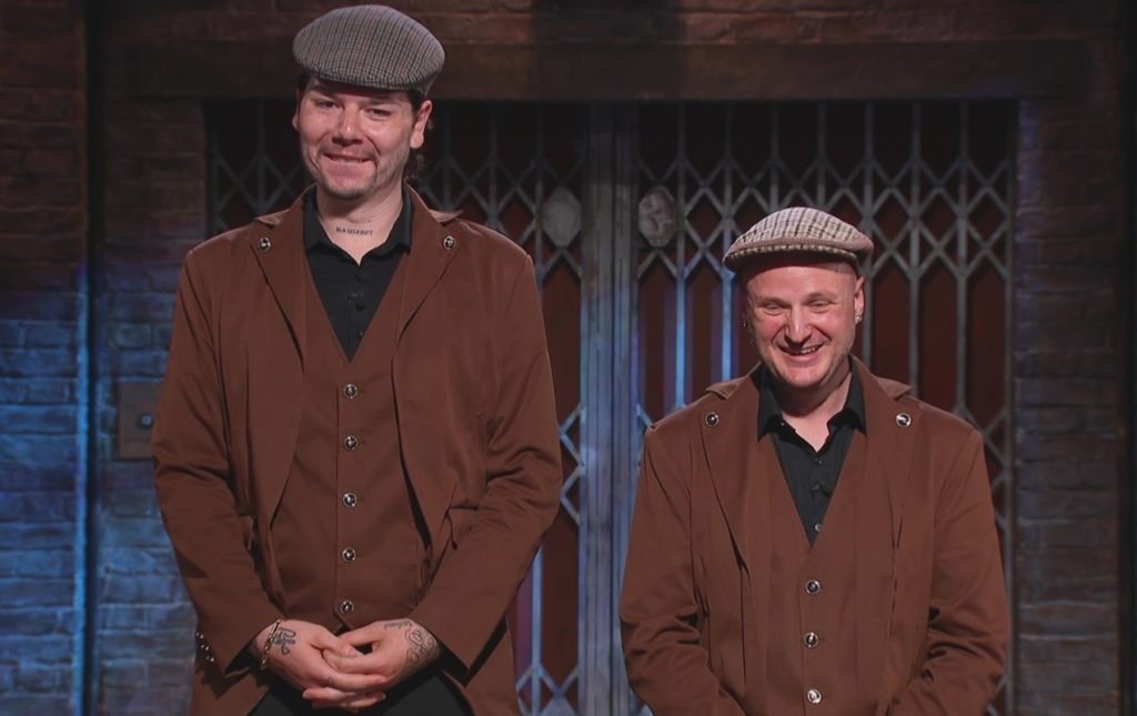 Mr Swainston’s owners John Gray and Sean Robinson on the BBC's Dragon's Den