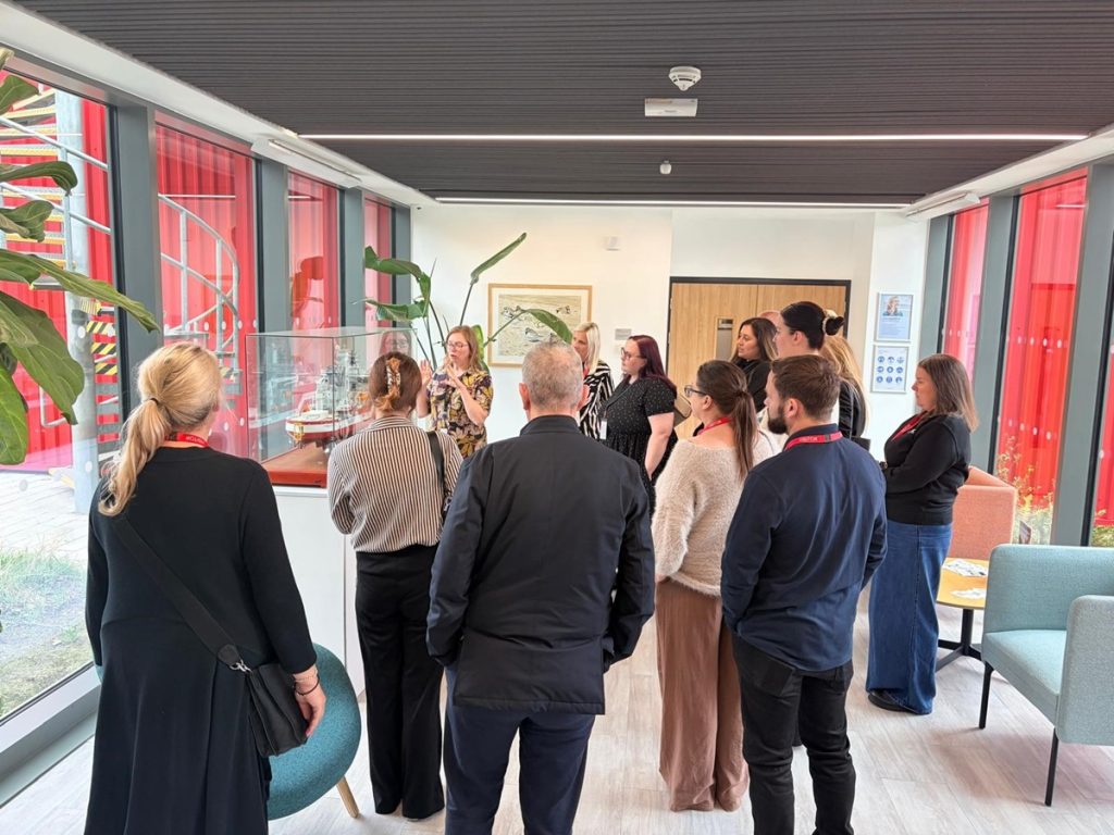 Employers take a tour of the Dogger Bank facilities