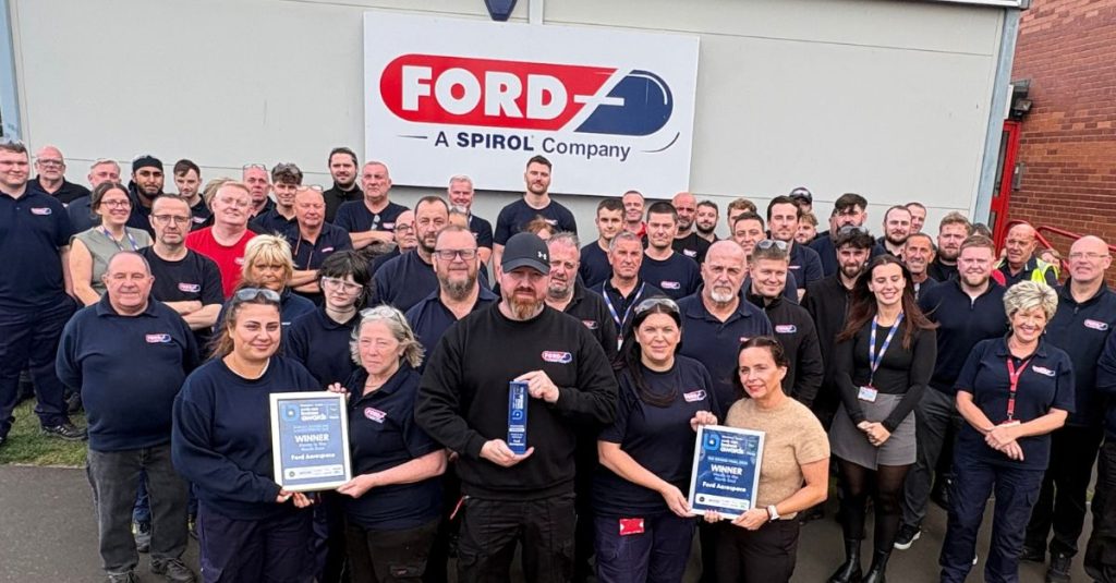 Ford Aerospace Named Regional Winner at NE Business Awards