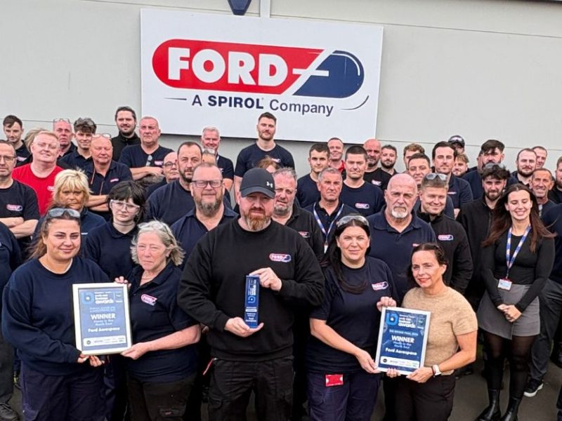 Ford Aerospace Named Regional Winner at NE Business Awards
